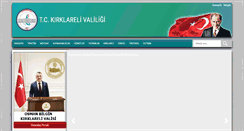 Desktop Screenshot of kirklareli.gov.tr